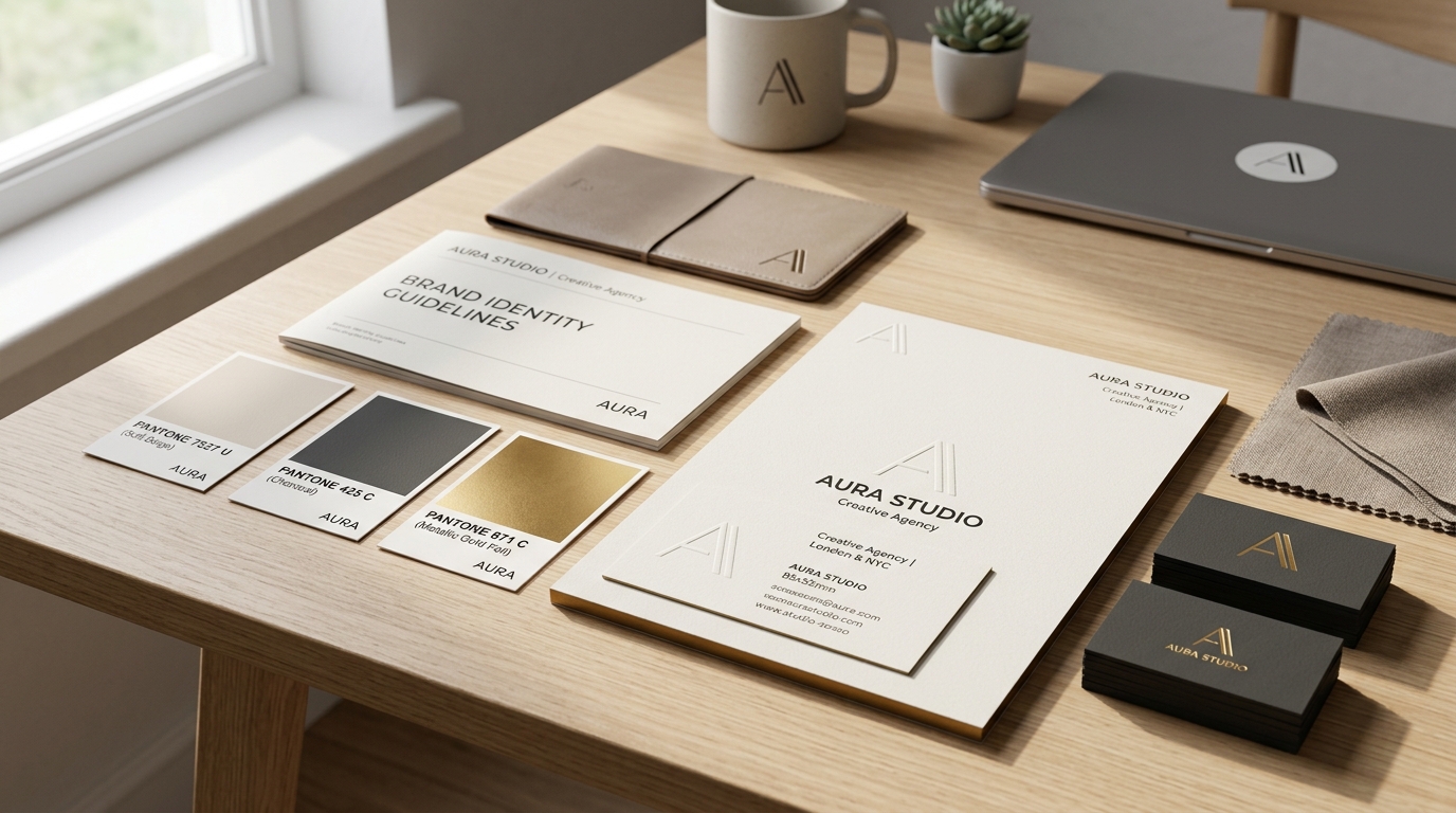 Custom Logo and Brand Identity