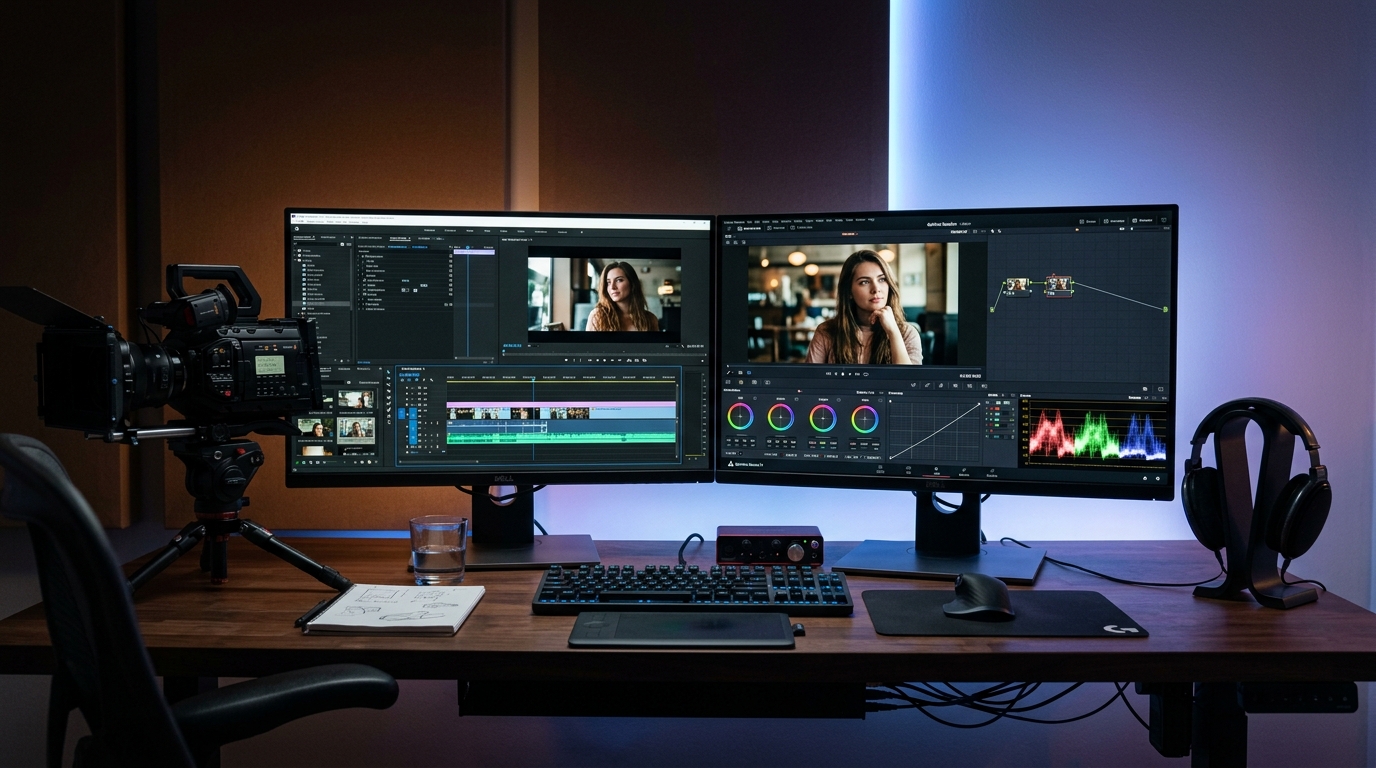 4K Video Editing and Motion Graphics
